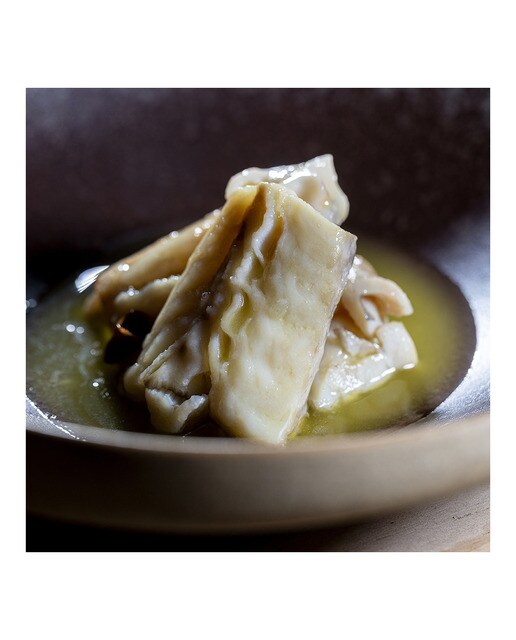 Bacalao ahumado al pil pil Carpier 8