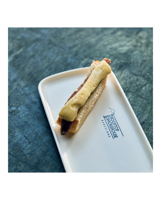 Anchoas en mantequilla ahumada Rooftop Smokehouse 2