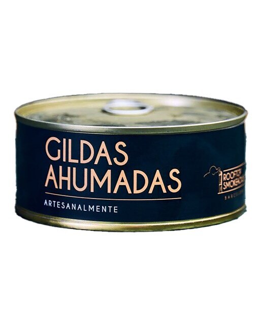 Imagen 0 de Gildas piparra, aceituna gordal y anchoa ahumada Rooftop Smokehouse