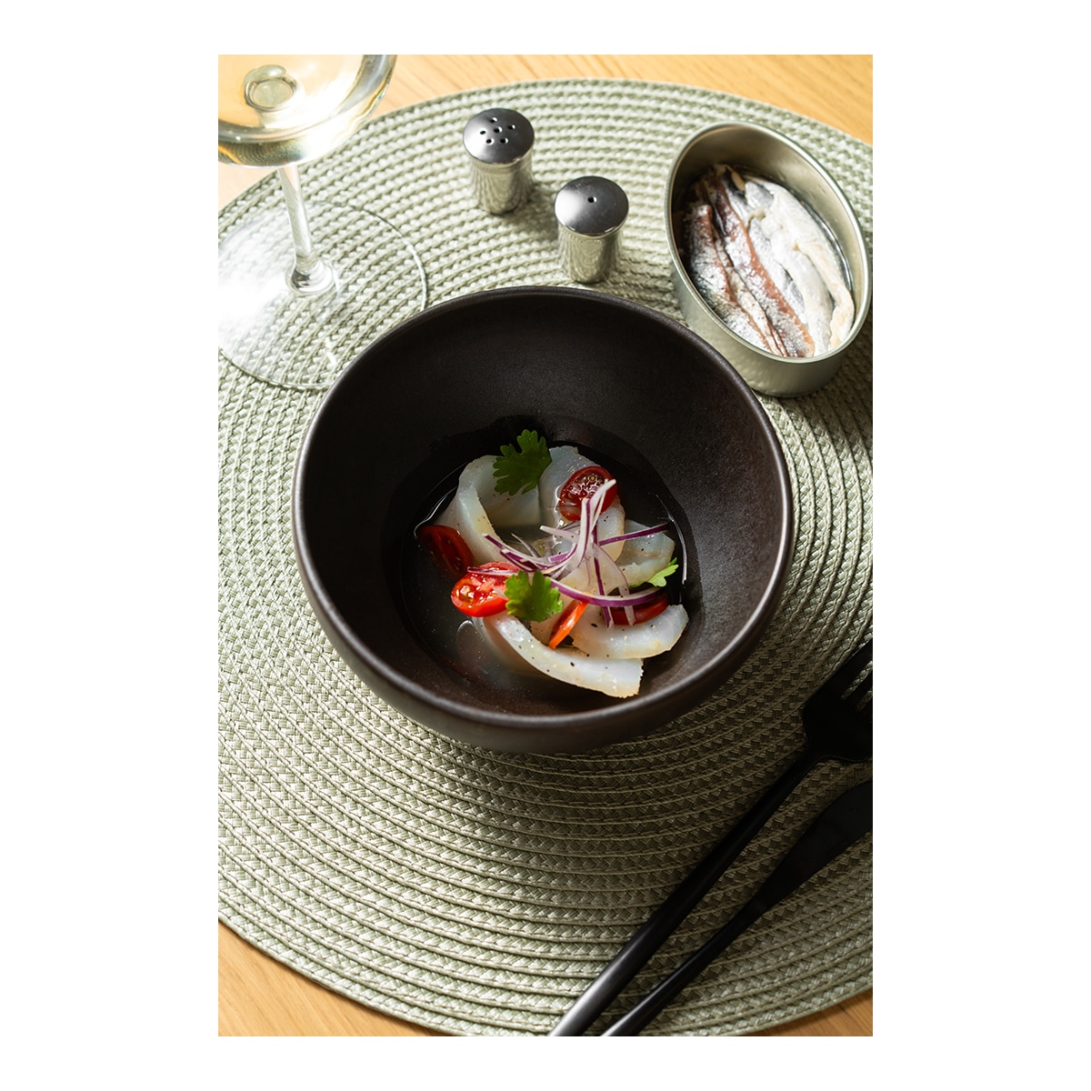 Bacalao Skrei ahumado corte sashimi Benfumat 3