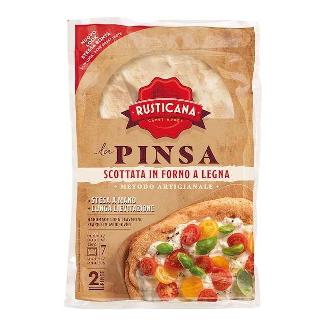 Imagen 0 de Pinsa romana 2 bases para pizza Rusticana