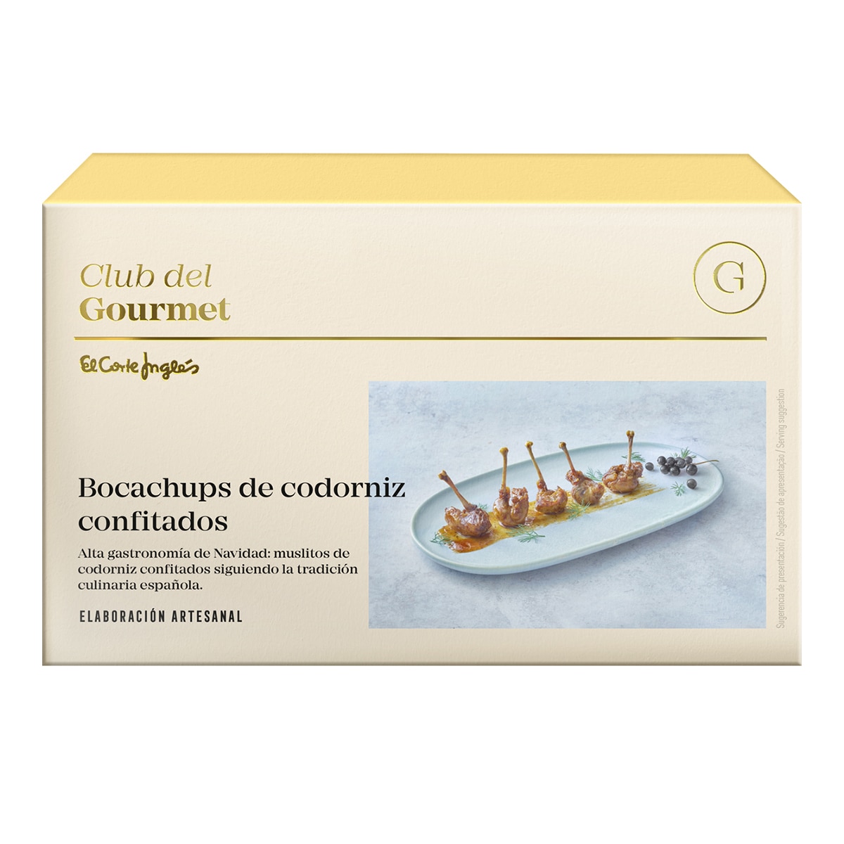 Bocachups de codorniz confitados con salsa de soja y miel Club del Gourmet 1