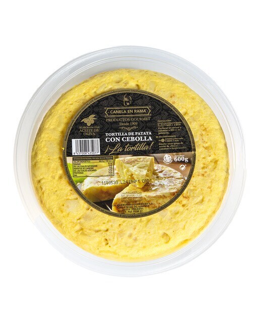 Tortilla de patata con cebolla Canela en Rama