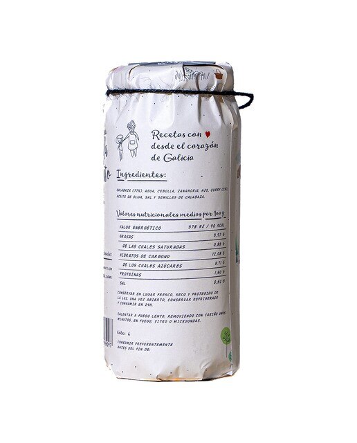 Crema de calabaza con curry Vila sen Vento 2