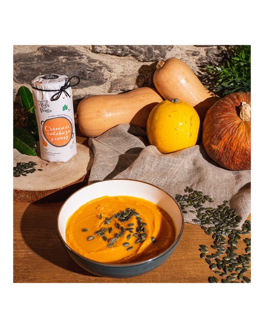 Crema de calabaza con curry Vila sen Vento 3