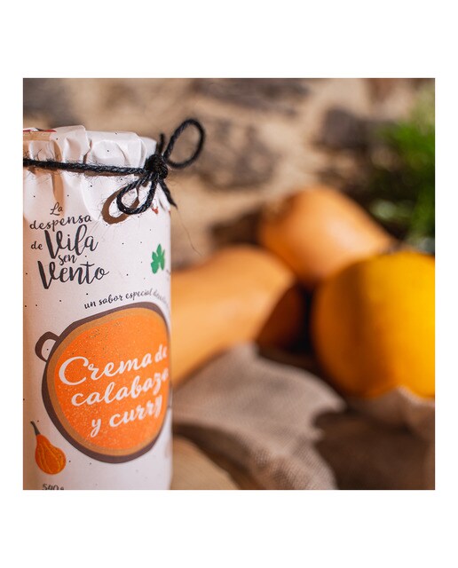 Crema de calabaza con curry Vila sen Vento 4