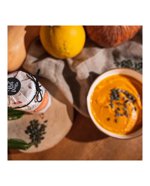 Crema de calabaza con curry Vila sen Vento 5