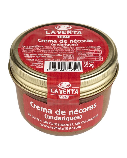 Imagen 0 de Crema de nécoras La Venta 1897