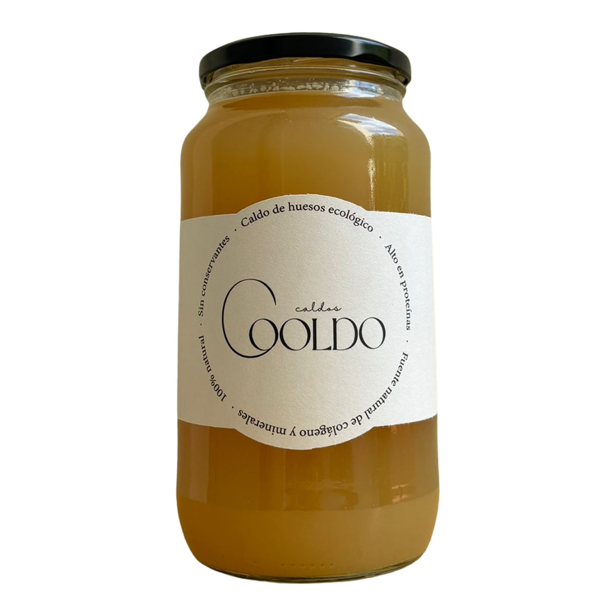 Imagen 0 de Caldo de huesos ecológico con cúrcuma y jengibre Cooldo