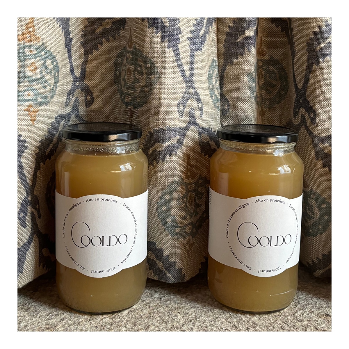 Caldo de huesos ecológico con cúrcuma y jengibre Cooldo 5