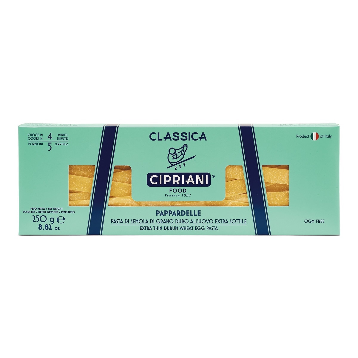Imagen 0 de Pasta italiana Pappardelle bianchi extra fino al huevo Cipriani
