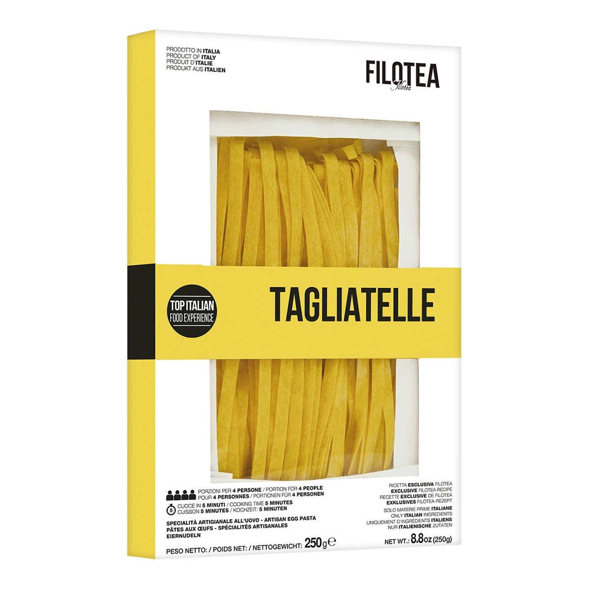 Imagen 0 de Pasta al huevo tagliatelle Filotea
