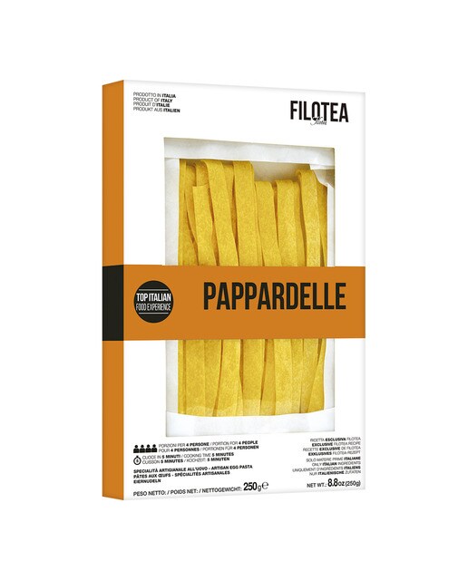 Imagen 0 de Pasta al huevo pappardelle Filotea Italia