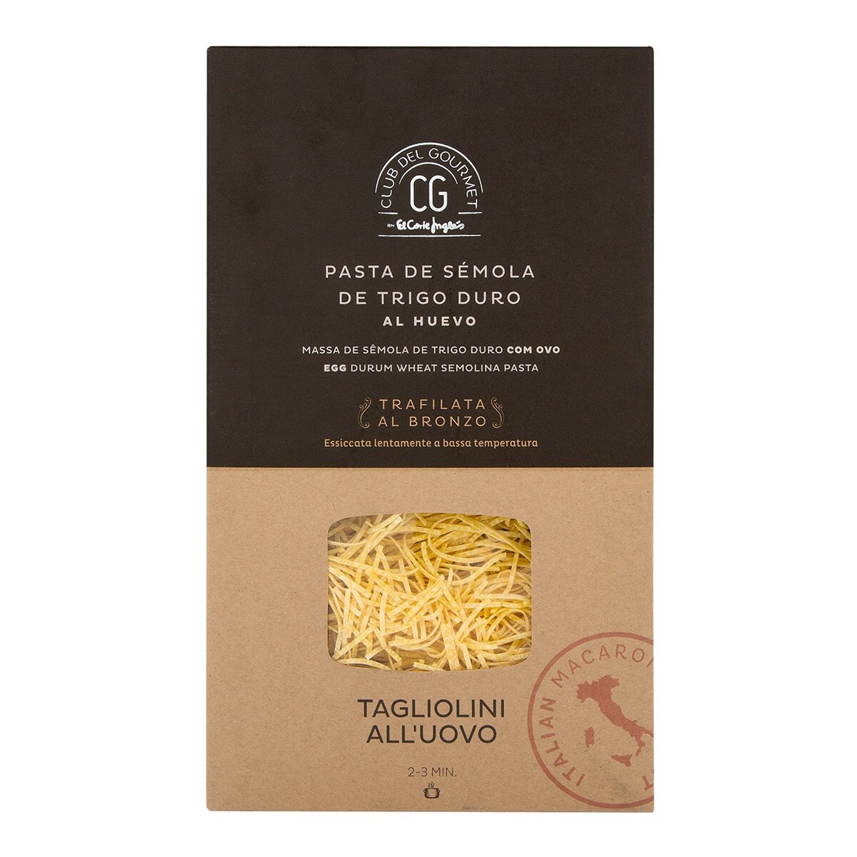 Pasta Tagliolini al huevo Club del Gourmet 1