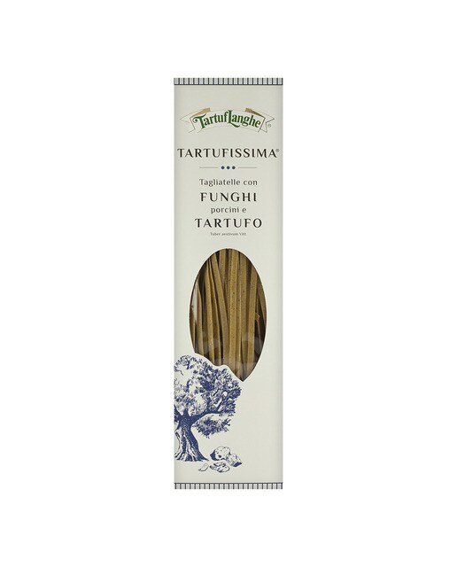 Imagen 0 de Pasta al huevo tagliatelle con setas porcinas y trufa Tartuflangue