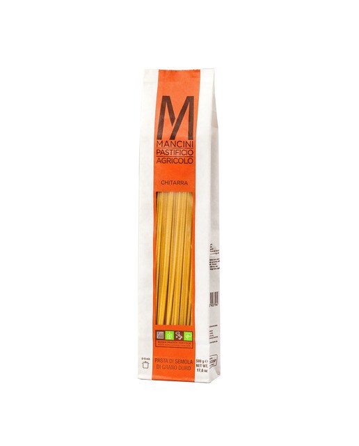 Imagen 0 de Pasta italiana Chitarra de sémola de grano duro Mancini