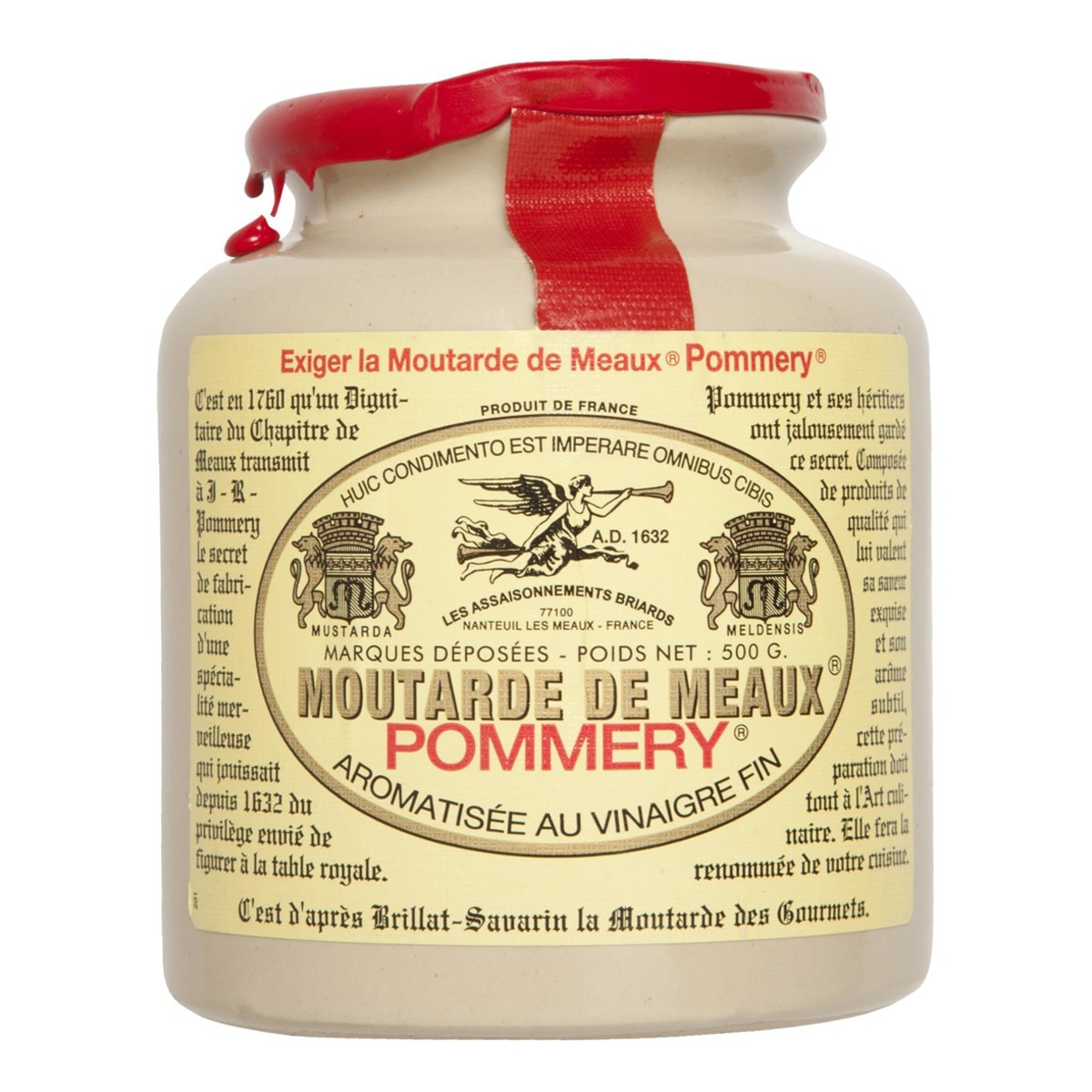 Imagen 0 de Mostaza de Meaux Pommery aromatizada con Vinagre Fino