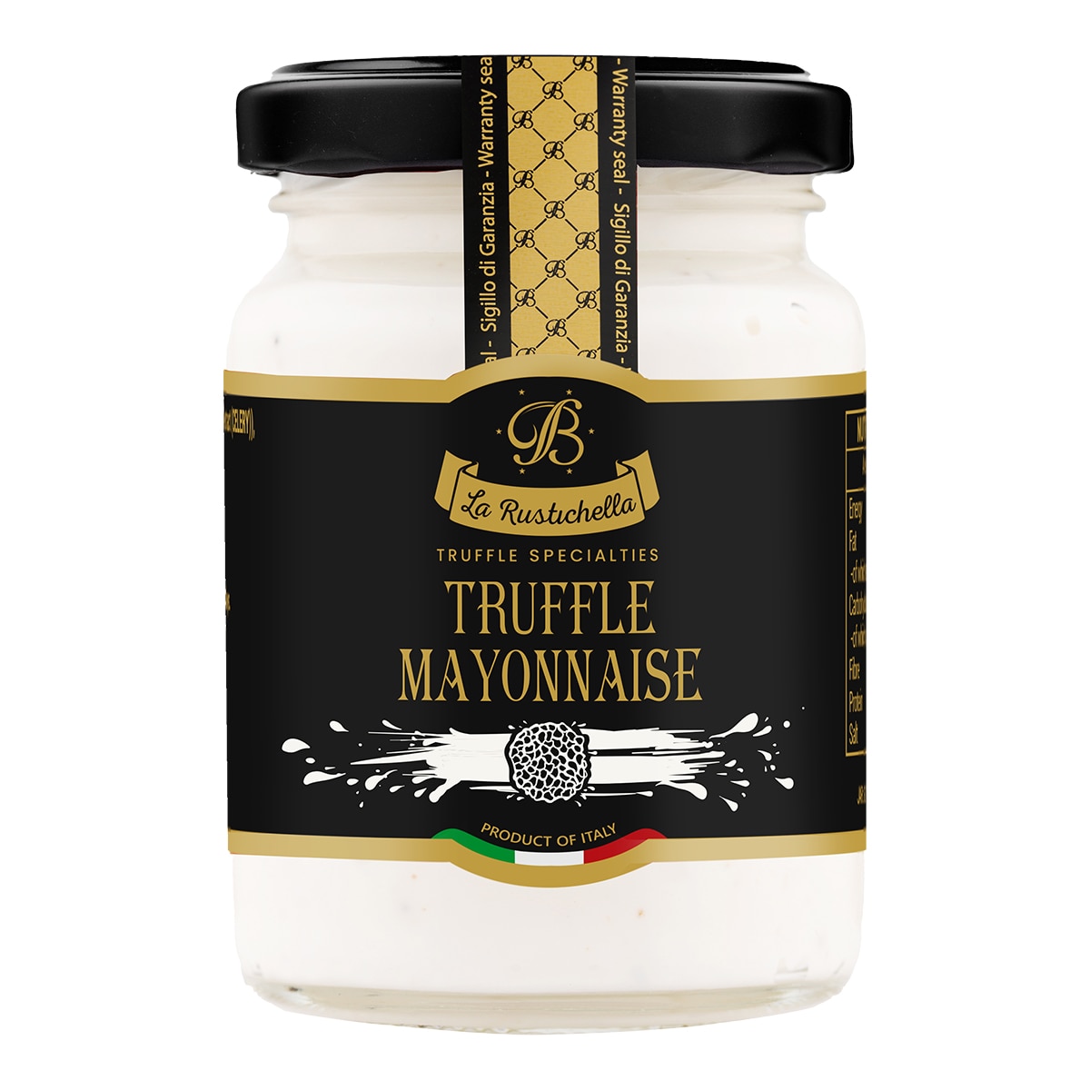 Imagen 1 de Mayonesa con trufa negra La Rustichella