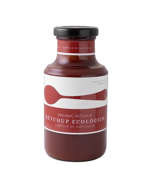 Salsa de tomate kétchup ecológico Cortijo de Sarteneja