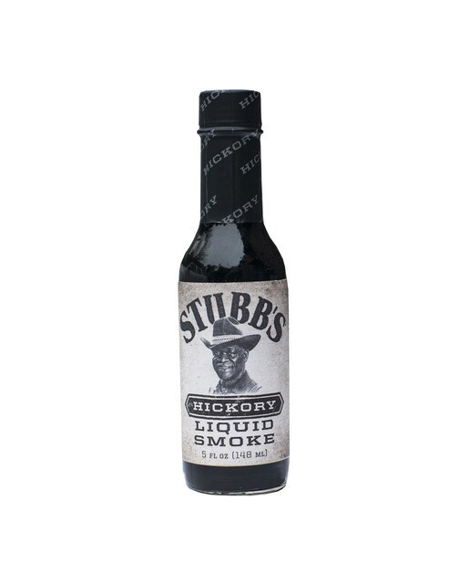 Salsa humo líquido para macerar carnes Stubb`s