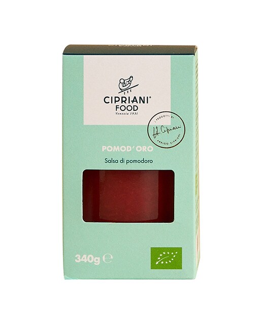 Imagen 0 de Salsa de tomate cocido Pomodoro Biológico Cipriani