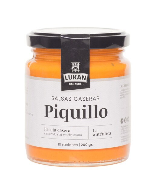 Salsa de piquillos Lukan Gourmet