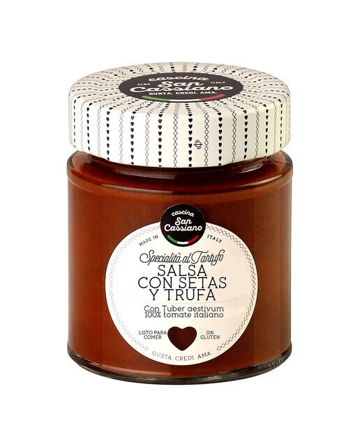 Salsa con setas y trufa Cascina San Cassiano