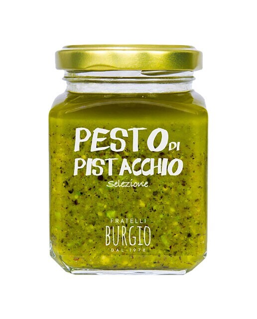 Salsa pesto de pistacho Fratelli Burgio