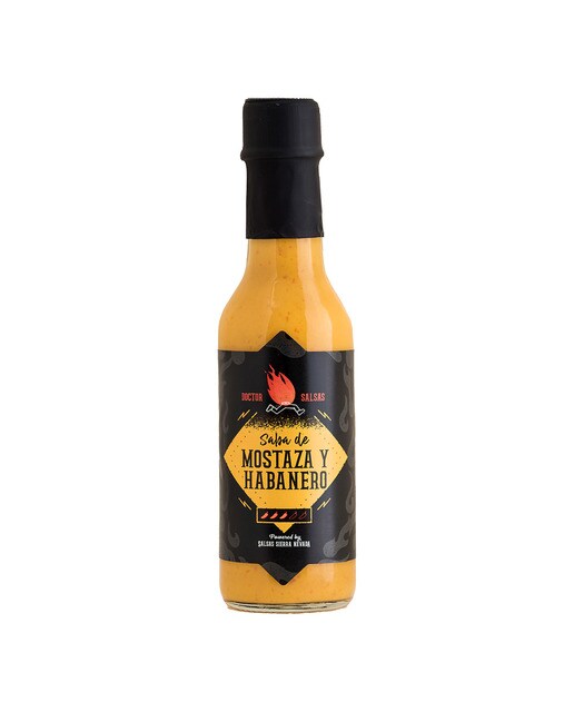 Salsa de mostaza y habanero Doctor Salsas 1