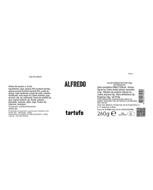 Salsa de trufa negra Alfredo Casina San Cassiano 2