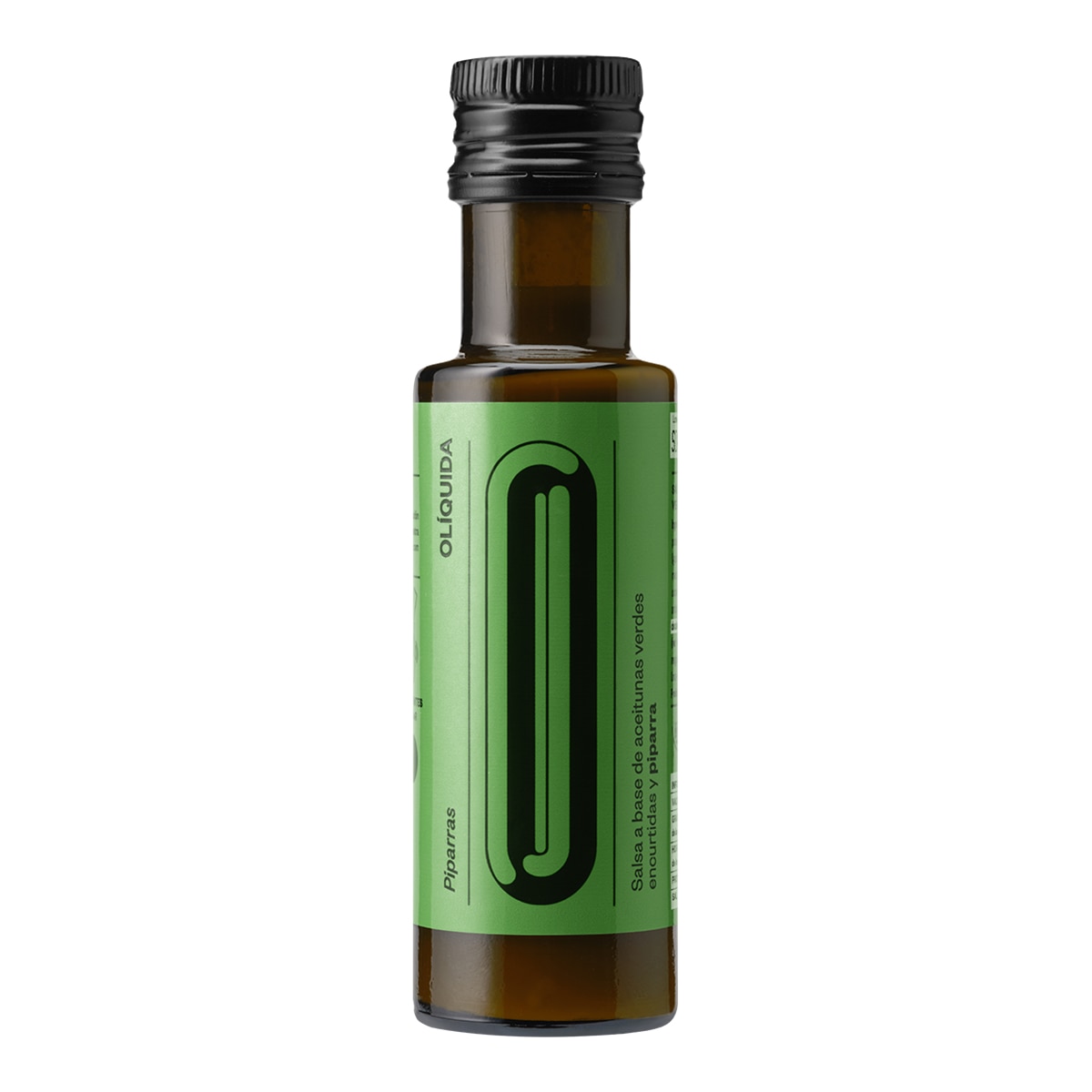 Salsa de oliva verde y piparras Olíquida 1