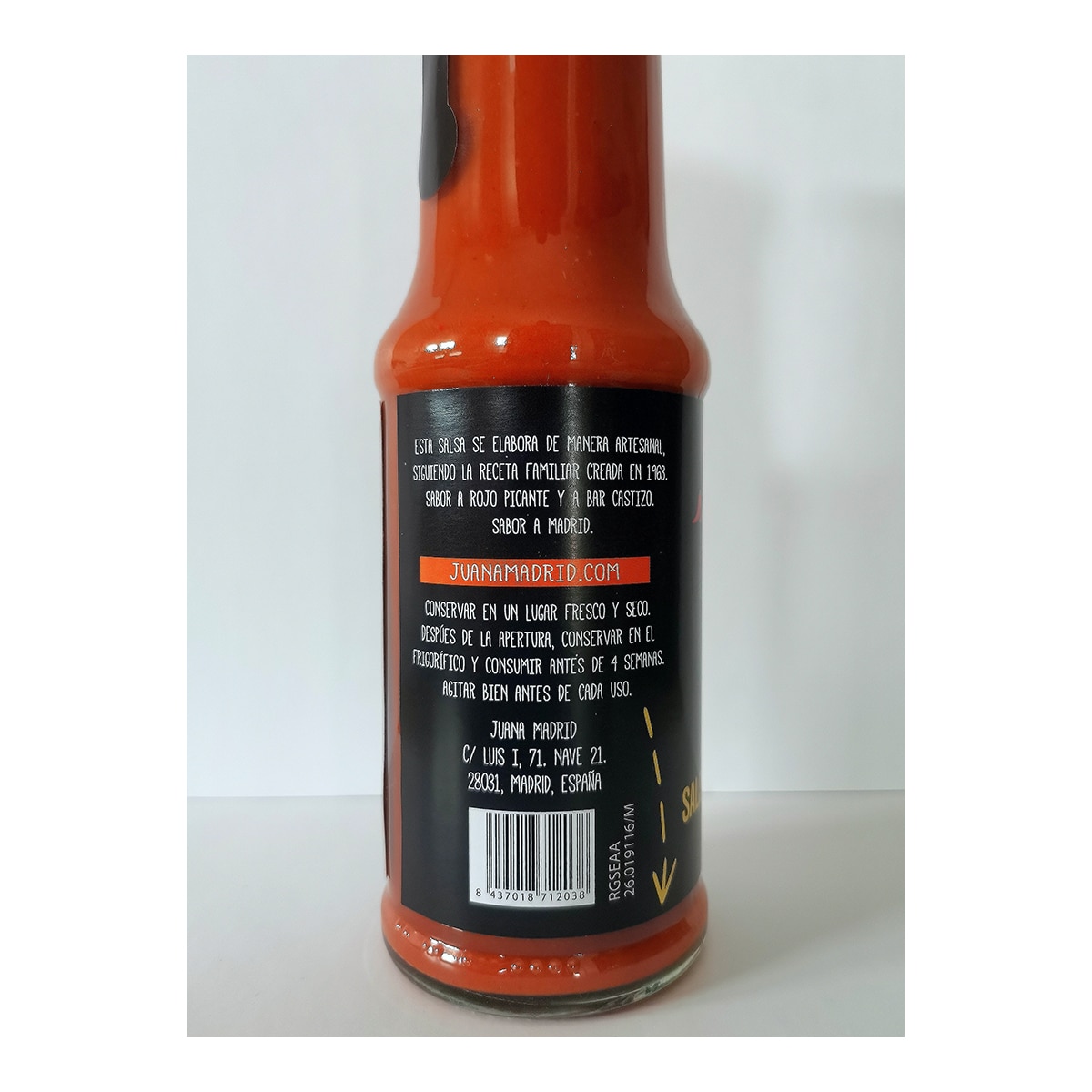 Salsa brava Extrapicante Juana Madrid 4