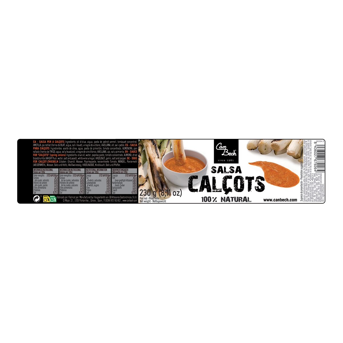 Salsa calçots Can Bech 2
