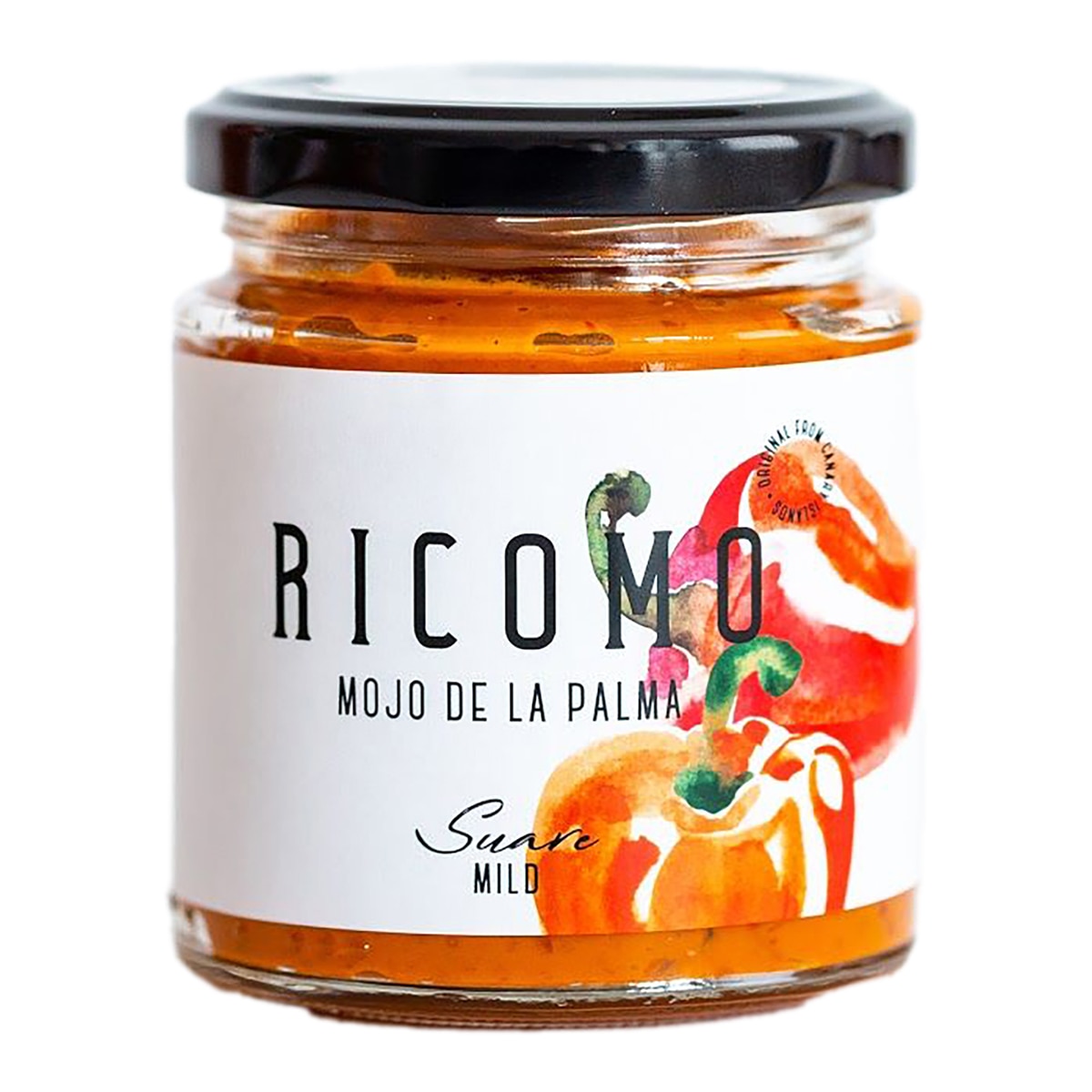 Imagen 0 de Salsa mojo canario rojo suave Ricomo