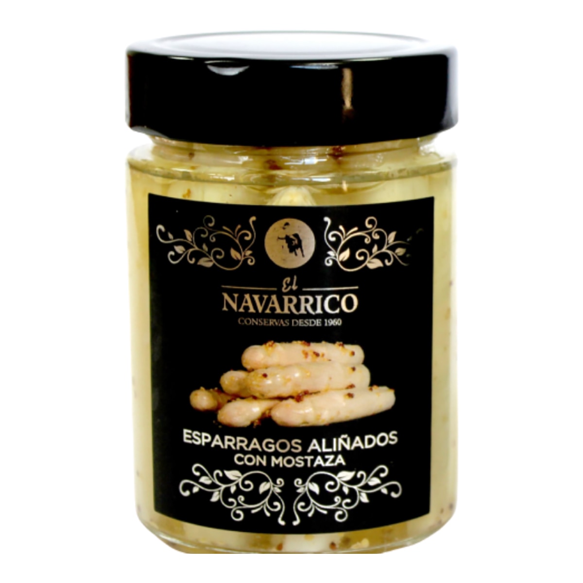 Imagen 0 de Espárragos blancos aliñados con mostaza El Navarrico
