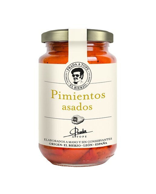 Pimientos asados Prada a Tope