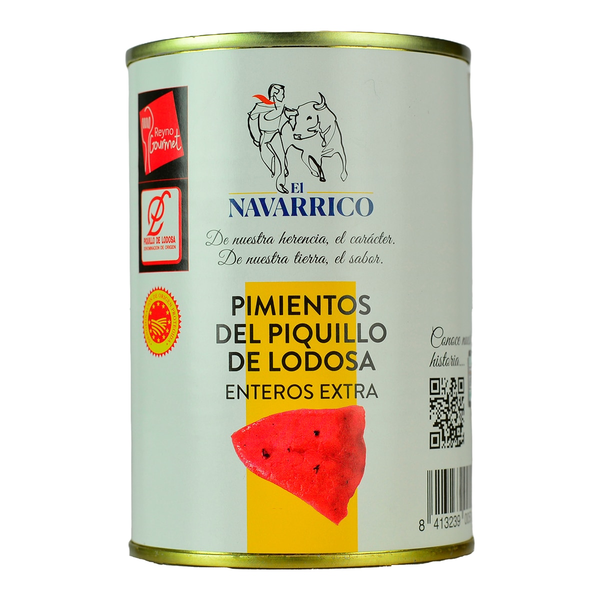 Imagen 0 de Pimientos del piquillo de Lodosa enteros extra El Navarrico