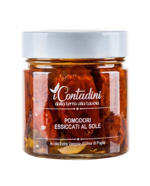 Tomate seco en aceite de oliva y especias Contadini