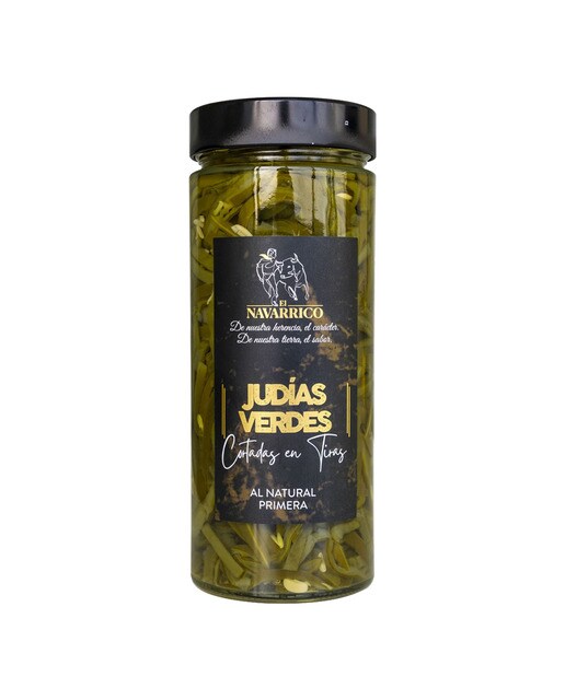Imagen 0 de Judías verdes cortadas en tiras El Navarrico