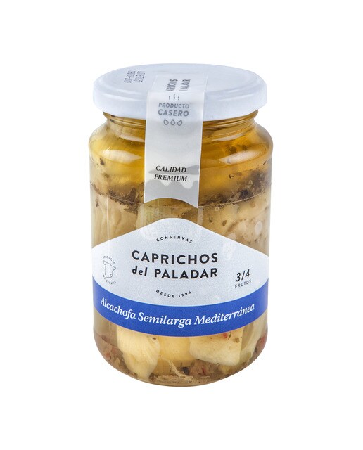Alcachofas semilargas mediterráneas Caprichos del Paladar 1