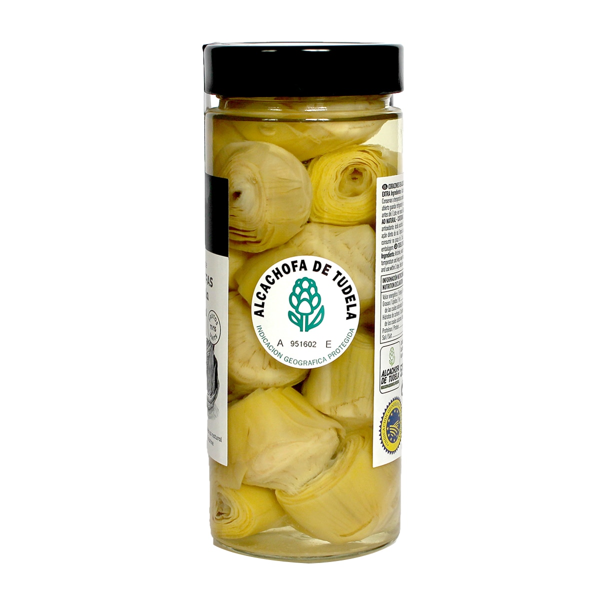 Corazones de alcachofas de Tudela la natural 11/15 frutos Club del Gourmet 3