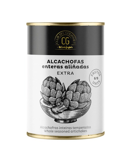 Alcachofas enteras aliñadas extra Club del Gourmet 1