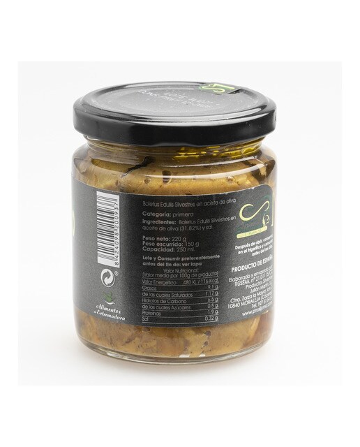 Imagen 2 de Boletus en aceite de oliva El Campanillo