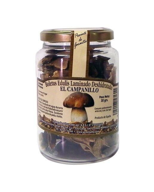 Boletus Edulis laminados deshidratados El Campanillo 1
