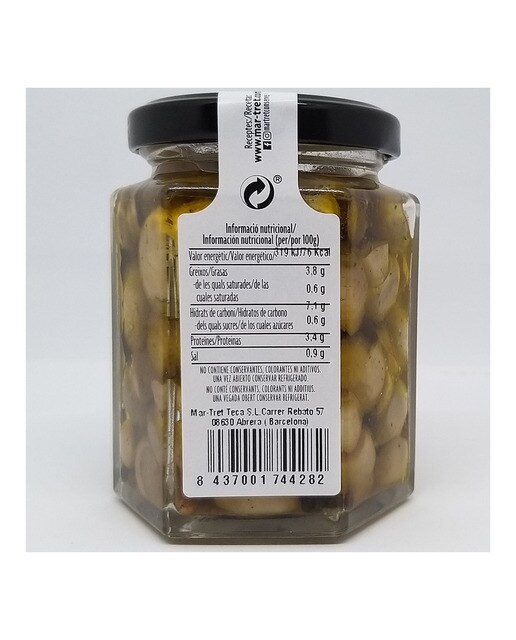 Champiñón baby picante con especias y aceite oliva virgen extra Mar-Tret 2