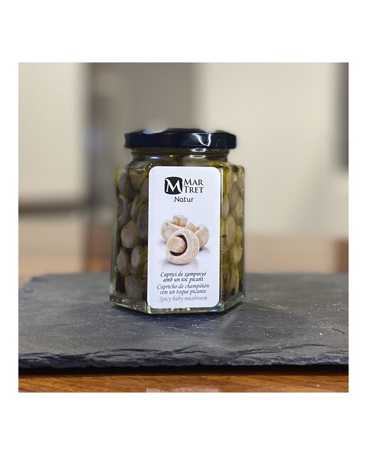 Champiñón baby picante con especias y aceite oliva virgen extra Mar-Tret 4