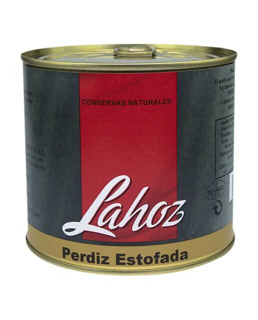 Perdiz estofada Lahoz 1