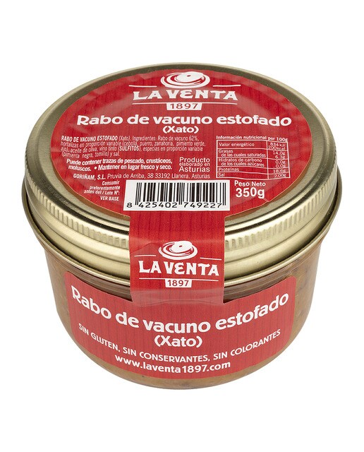 Imagen 0 de Rabo de vacuno estofado La Venta 1897