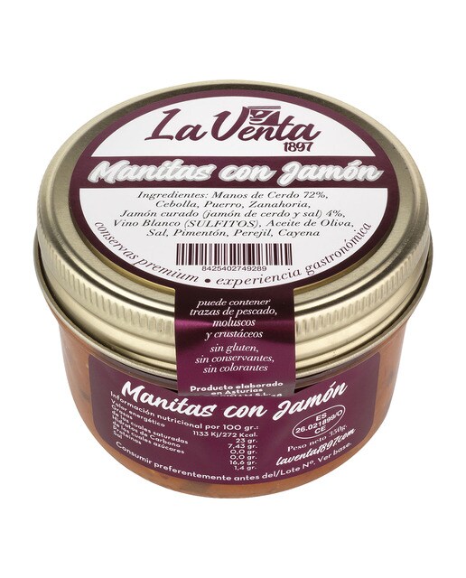 Imagen 0 de Manitas de cerdo con jamón La Venta 1897