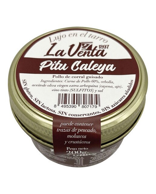 Pollo de corral guisado Pitu Caleya